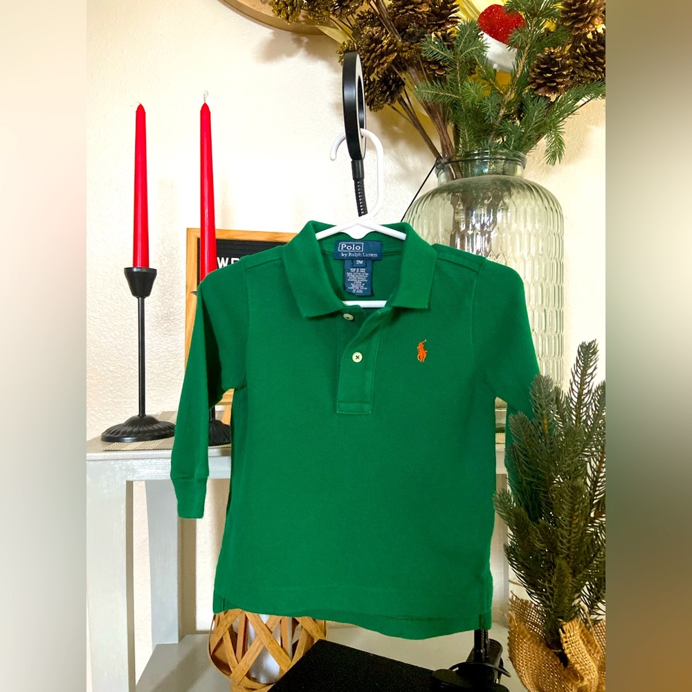 Polo Ralph Lauren Boys Green Top